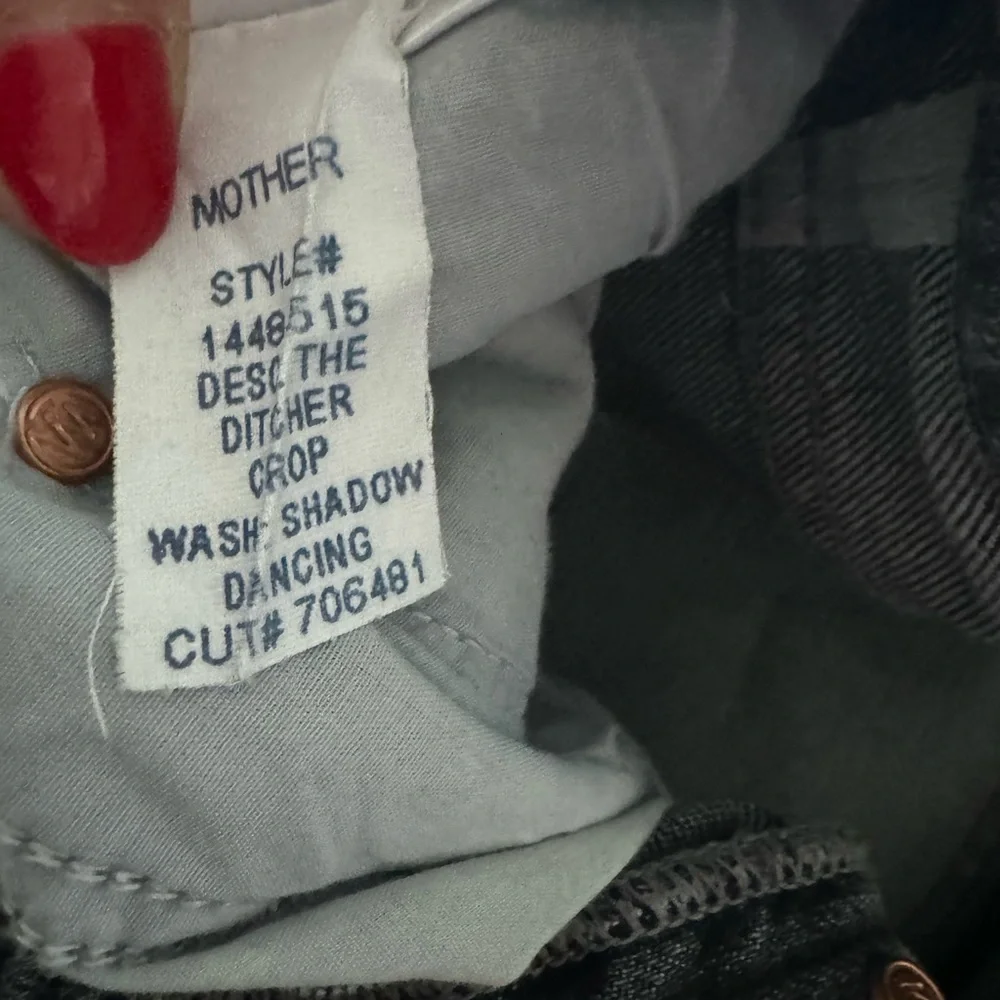 MOTHER Gray Women's Jeans - Picture 6 of 6